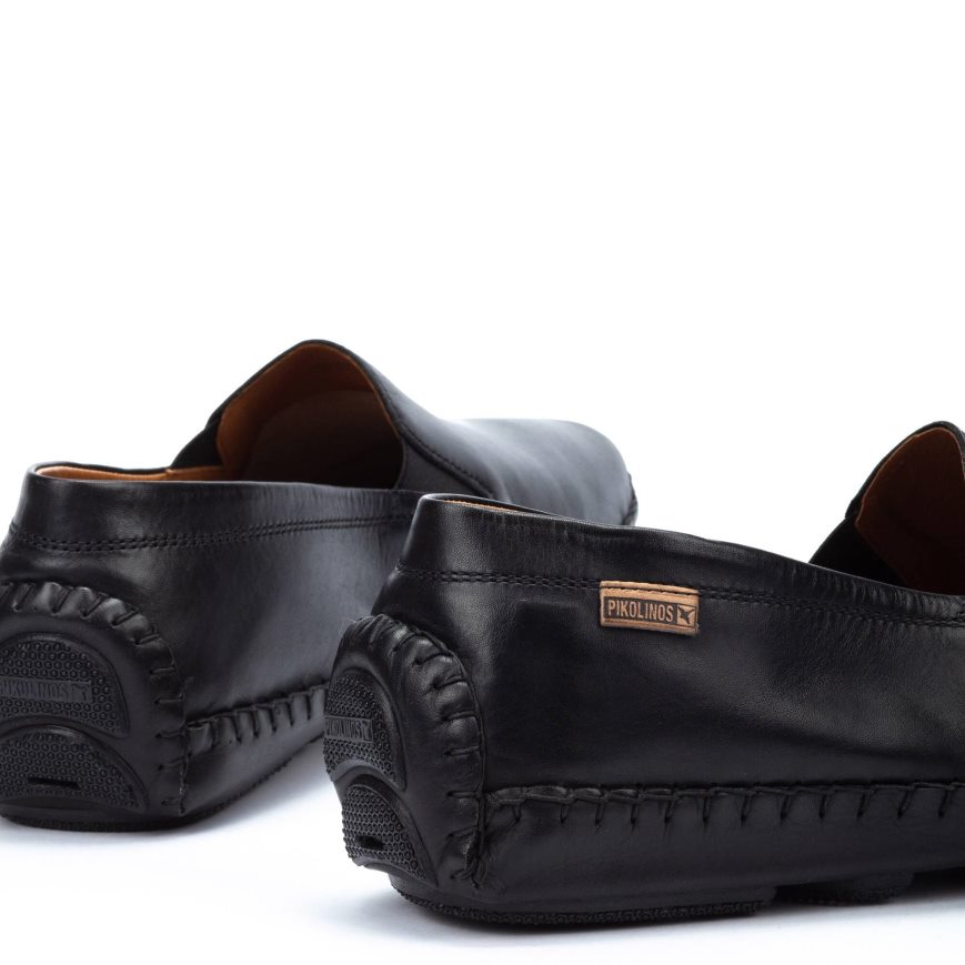 Men's Pikolinos JEREZ Moccasins Black | NZ Q3A7590